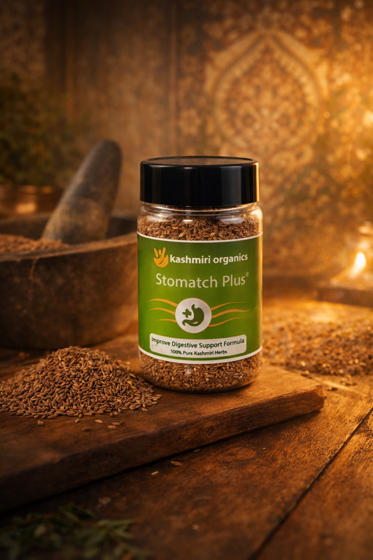 Kashmiri Organics Stomach Plus – Herbal Digestive & Body Detox mixture (200ml)