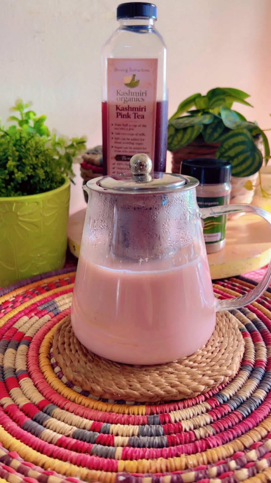 Premium Kashmiri Pink Tea Qehwa .